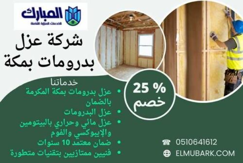 شركة عزل بدرومات بمكة